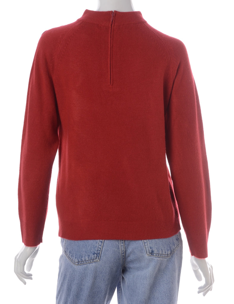 Beyond Retro Label Label Vivienne Turtleneck With Eyelets