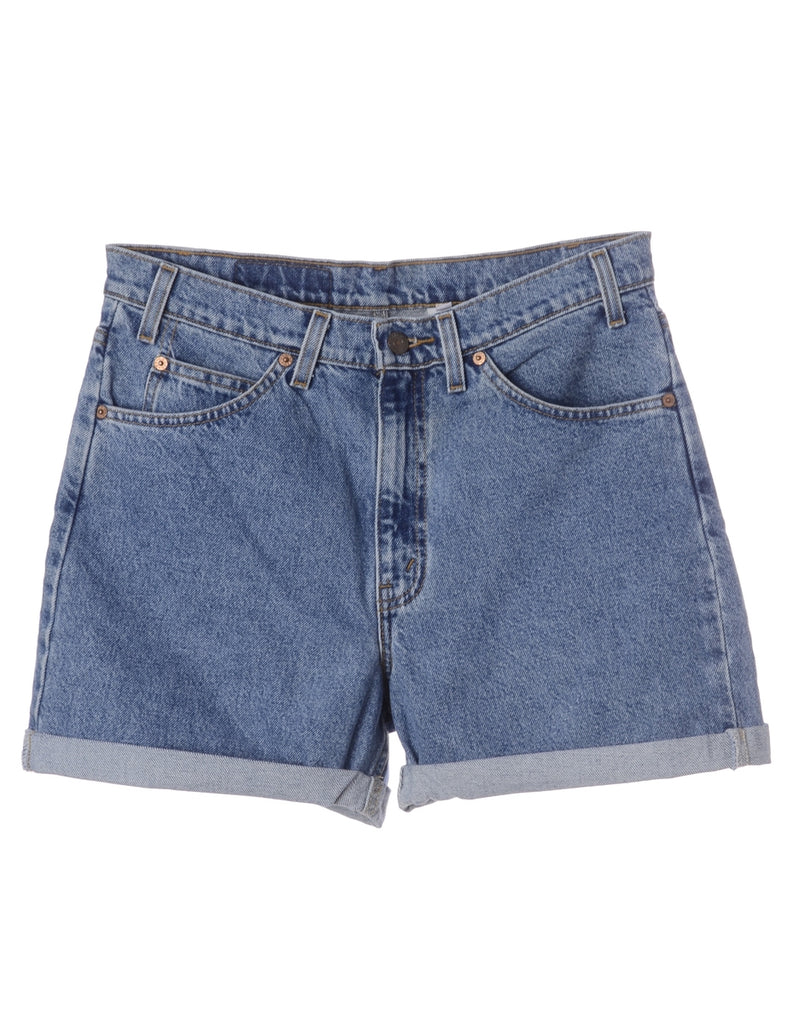 Beyond Retro Label Label Willow Rolled Hem Denim Shorts