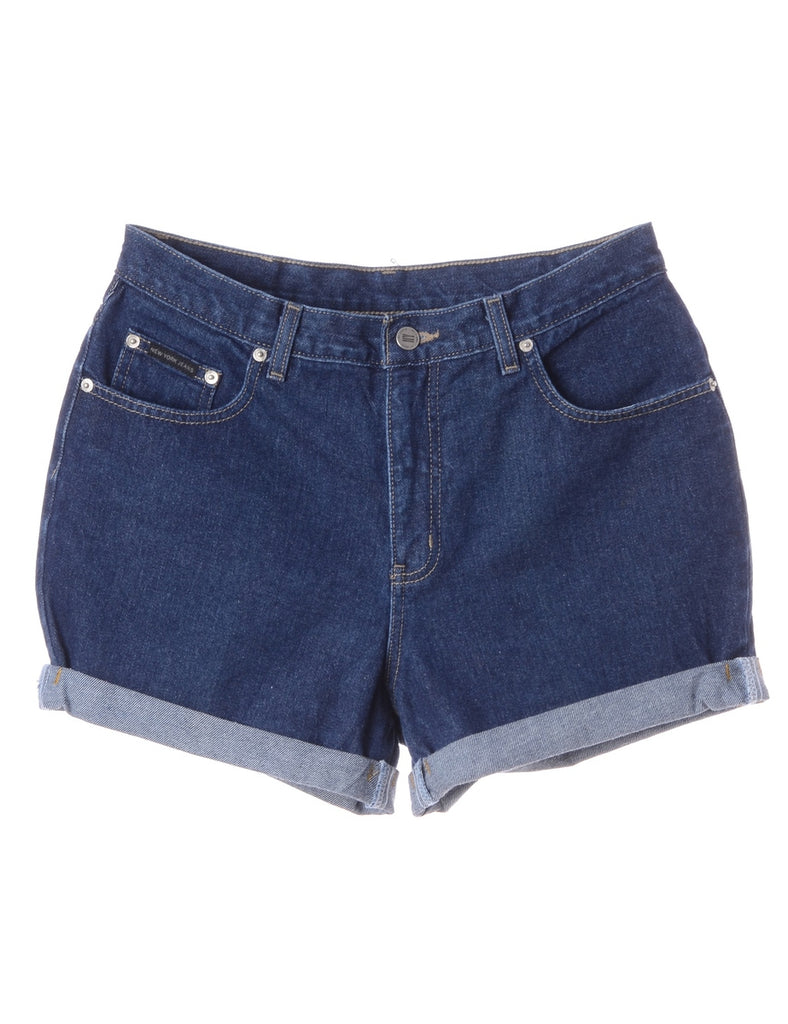 Beyond Retro Label Label Willow Rolled Hem Denim Shorts