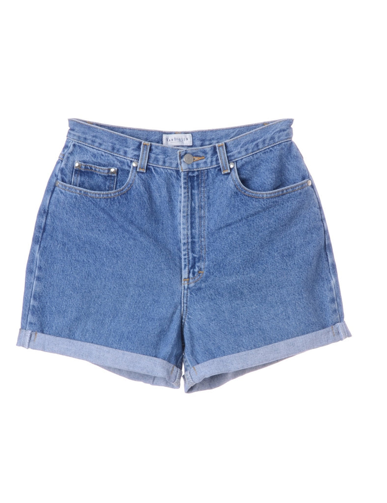 Beyond Retro Label Label Willow Rolled Hem Denim Shorts