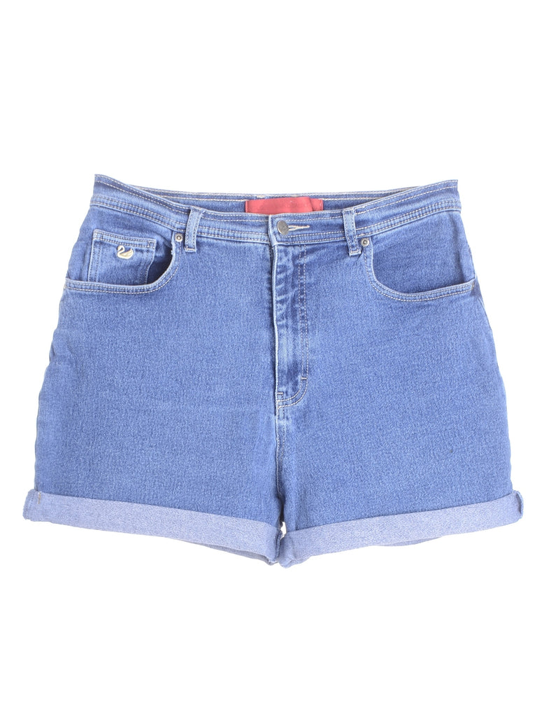 Beyond Retro Label Label Willow Rolled Hem Denim Shorts
