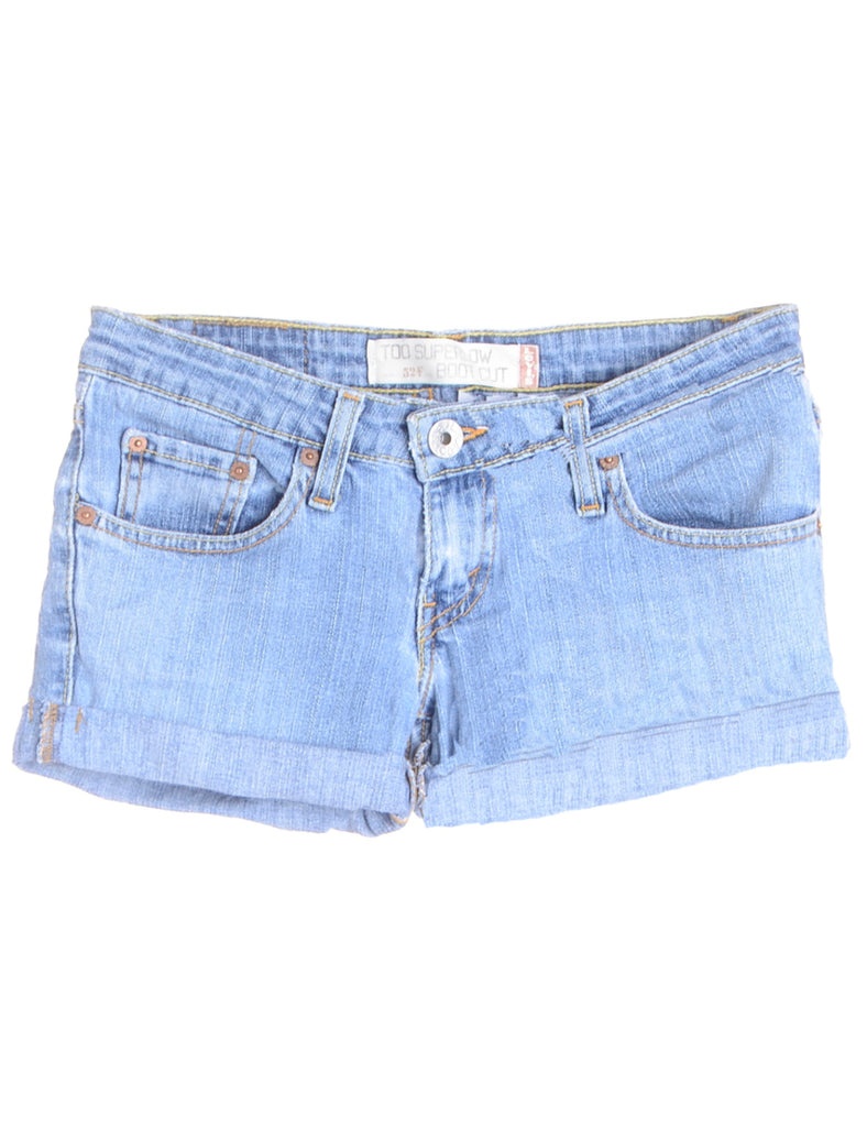 Beyond Retro Label Label Willow Rolled Hem Denim Shorts