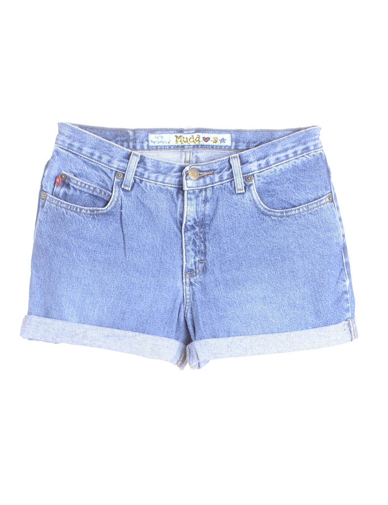 Beyond Retro Label Label Willow Rolled Hem Denim Shorts