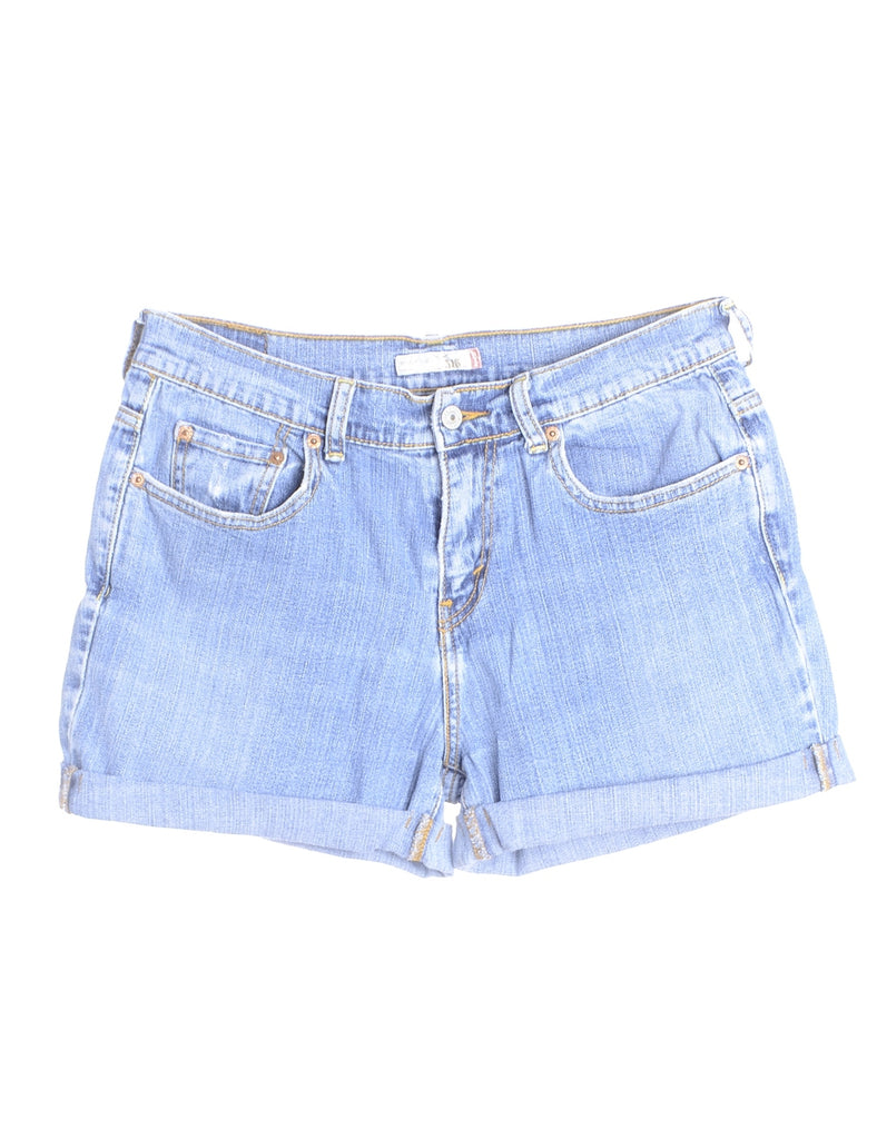 Beyond Retro Label Label Willow Rolled Hem Denim Shorts