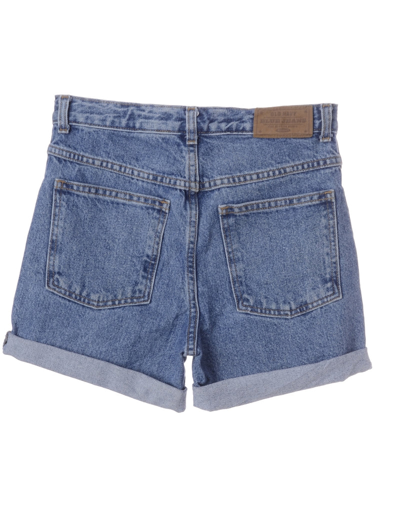 Beyond Retro Label Label Willow Rolled Hem Denim Shorts