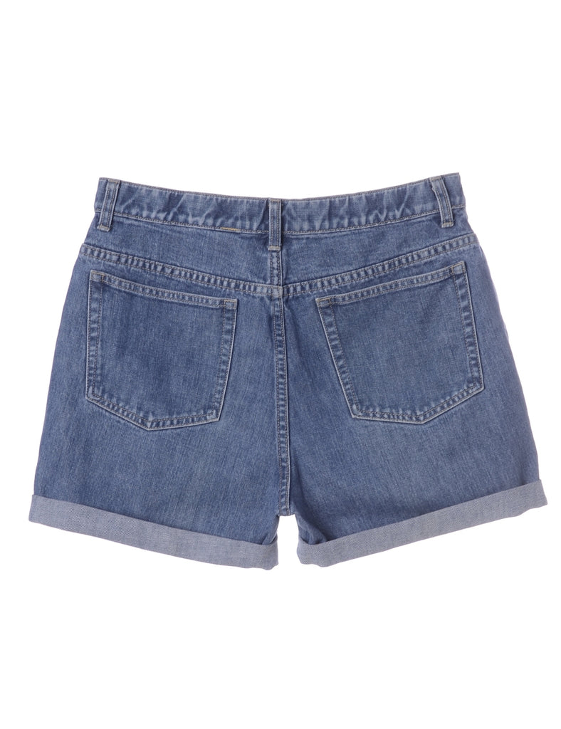 Beyond Retro Label Label Willow Rolled Hem Denim Shorts