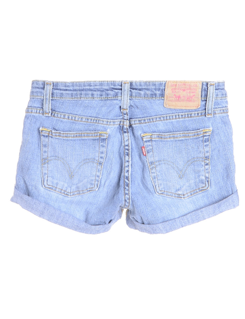 Beyond Retro Label Label Willow Rolled Hem Denim Shorts