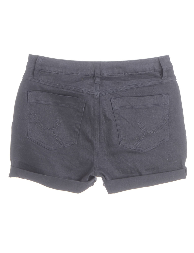Beyond Retro Label Label Willow Rolled Hem Denim Shorts