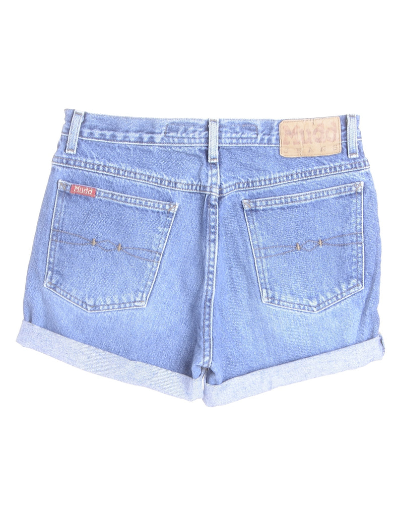 Beyond Retro Label Label Willow Rolled Hem Denim Shorts