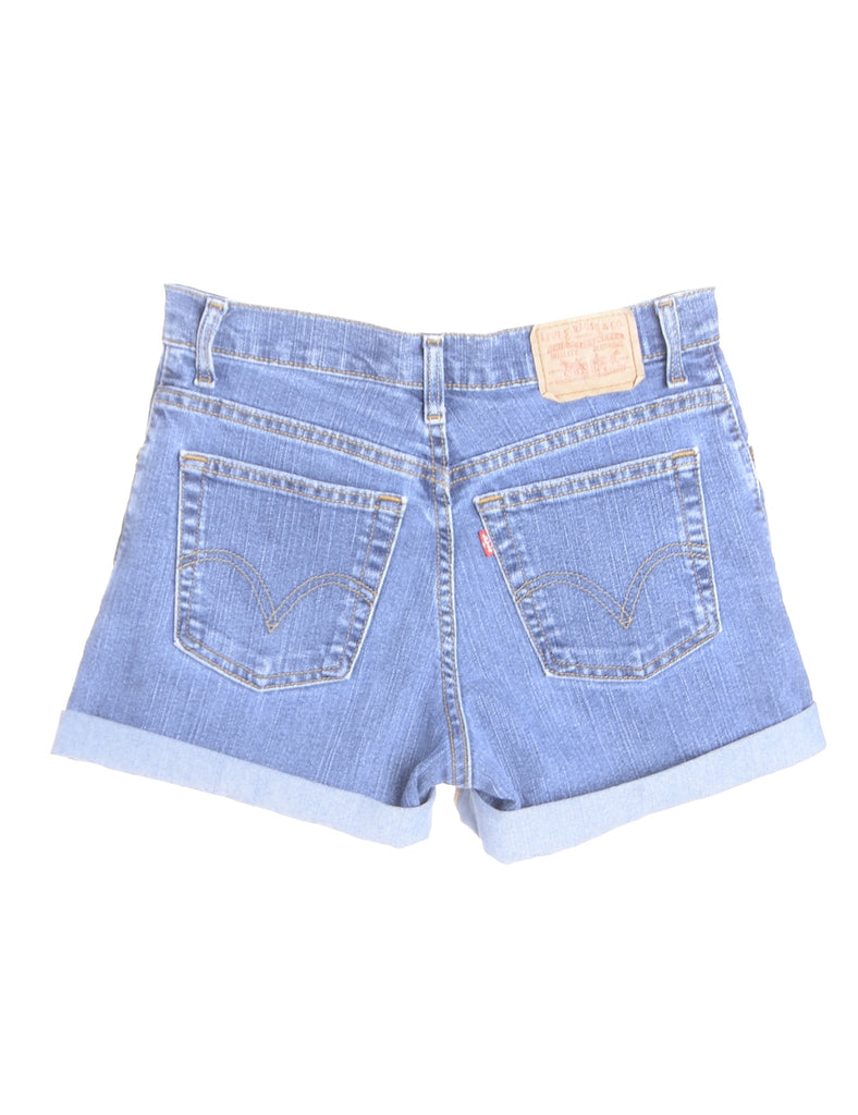 Beyond Retro Label Label Willow Rolled Hem Denim Shorts