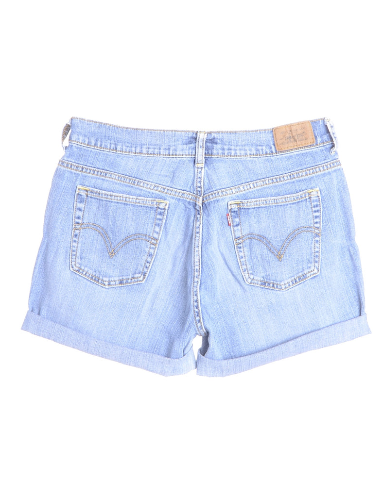 Beyond Retro Label Label Willow Rolled Hem Denim Shorts