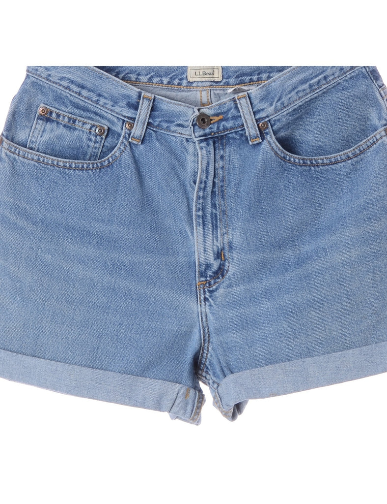 Beyond Retro Label Label Willow Rolled Hem Denim Shorts