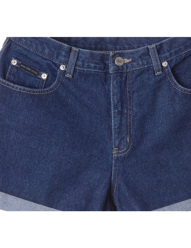 Beyond Retro Label Label Willow Rolled Hem Denim Shorts
