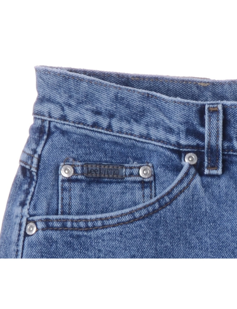Beyond Retro Label Label Willow Rolled Hem Denim Shorts