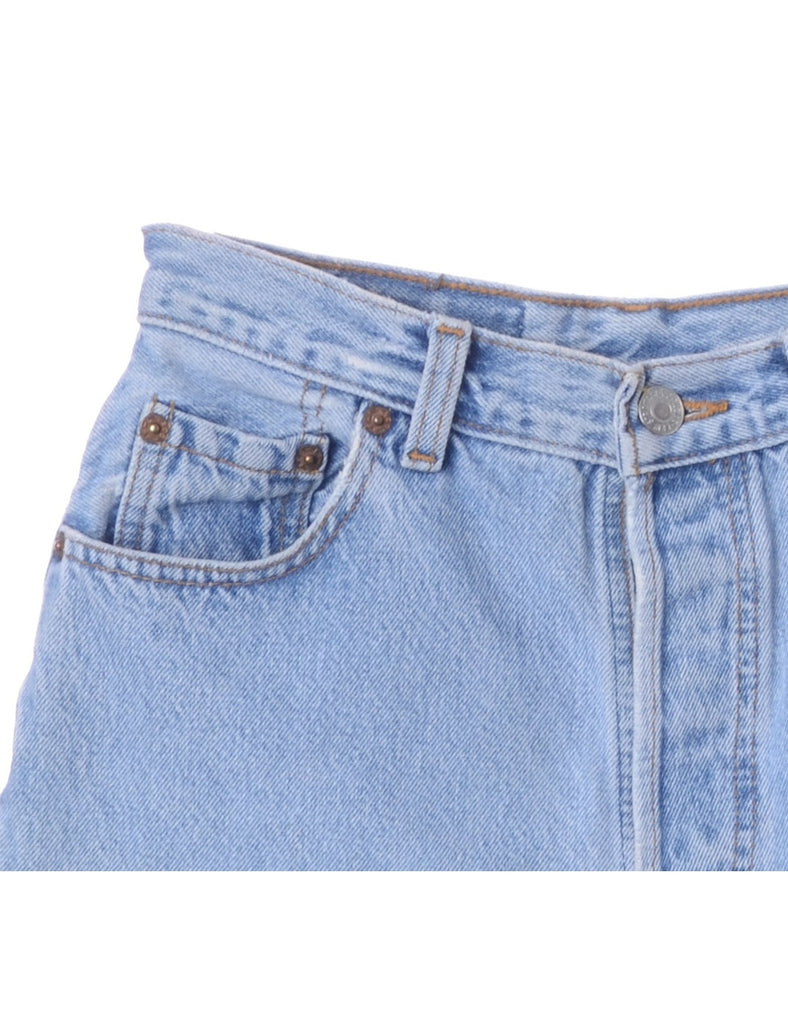 Beyond Retro Label Label Willow Rolled Hem Denim Shorts