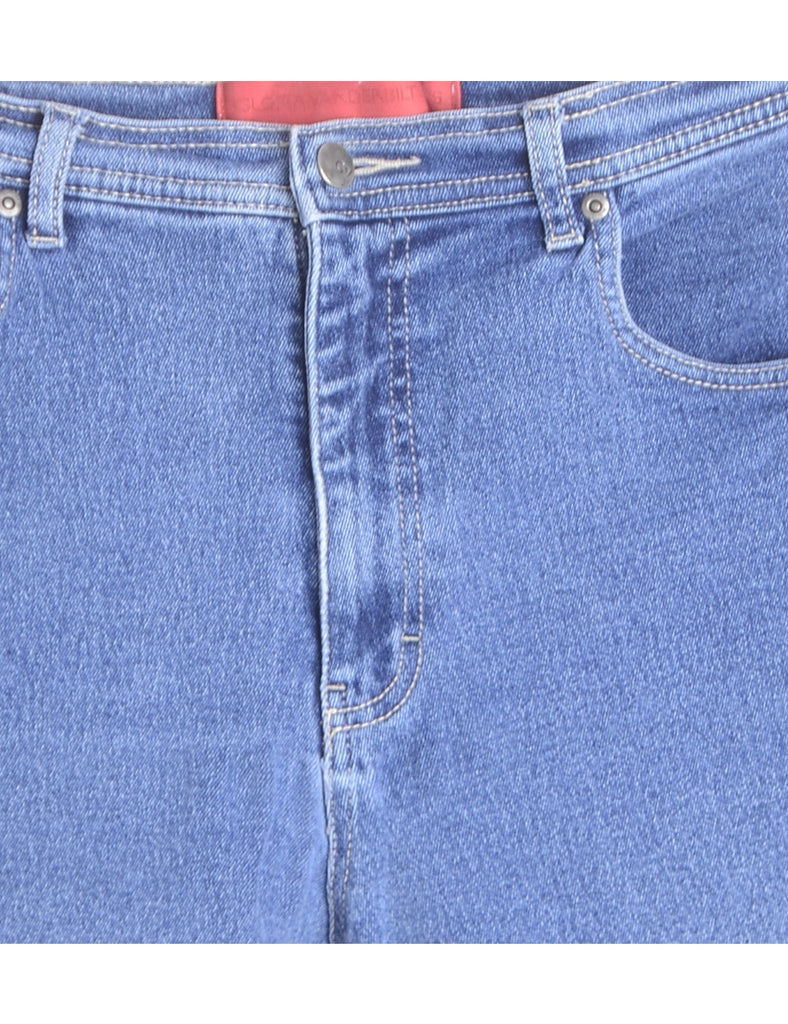 Beyond Retro Label Label Willow Rolled Hem Denim Shorts