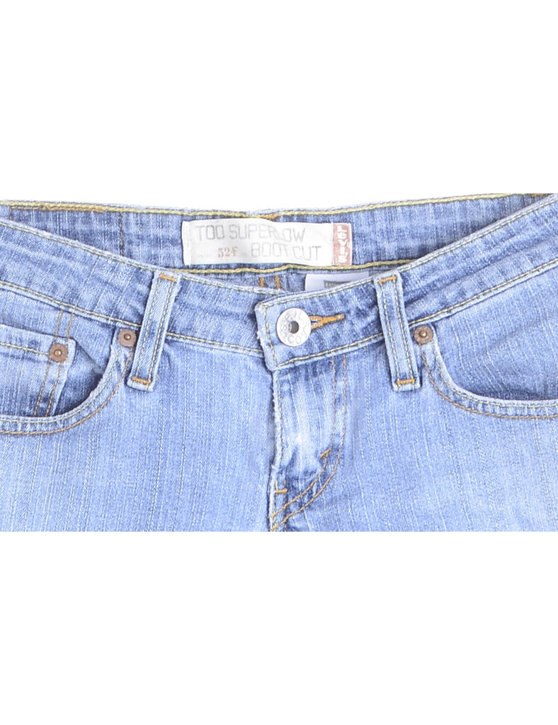Beyond Retro Label Label Willow Rolled Hem Denim Shorts