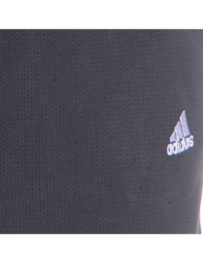 Beyond Retro Label Reworked Adidas Black Sport Shorts