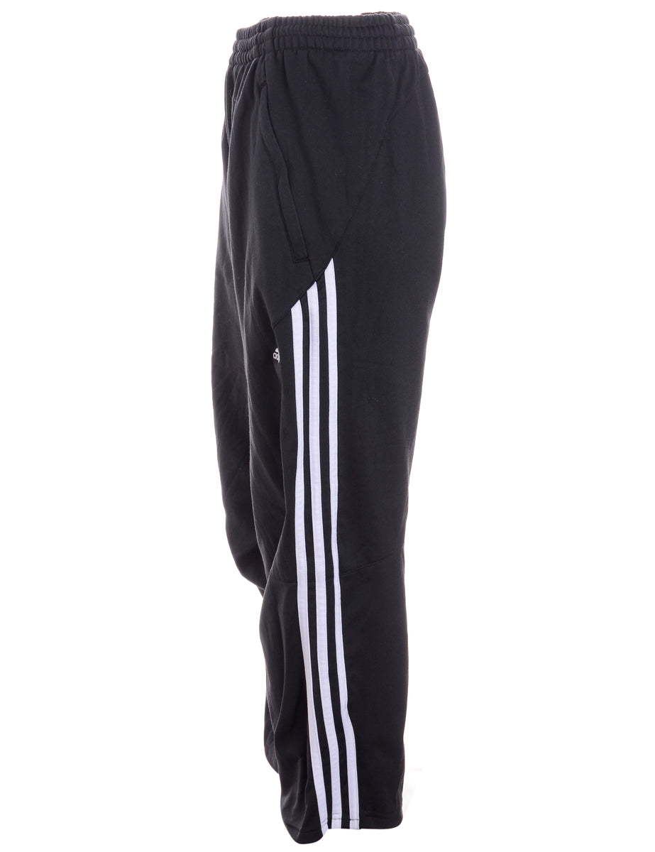Women s Beyond Retro Label Reworked Adidas Cropped Track Pant Black Beyond Retro