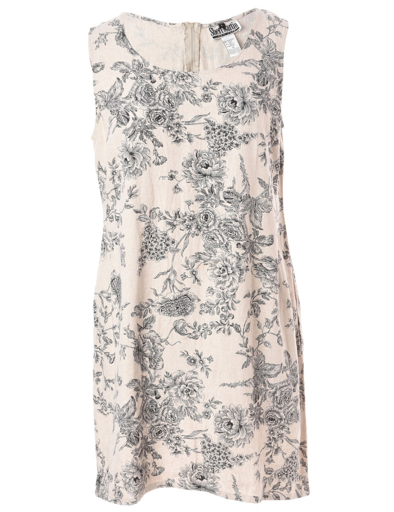 Beyond Retro Label Reworked Floral Print Short Dress