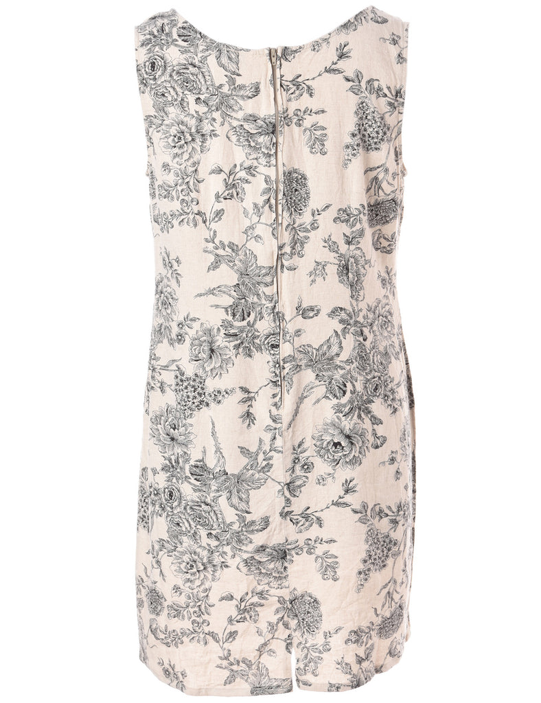 Beyond Retro Label Reworked Floral Print Short Dress