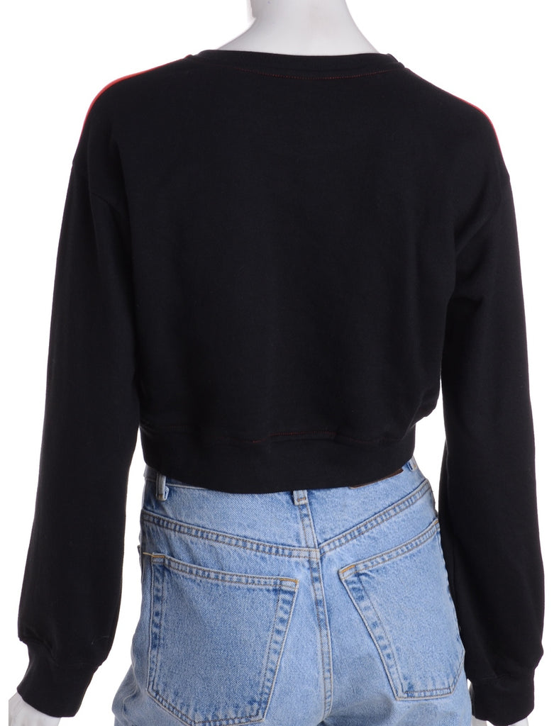 Beyond Retro Label Reworked Nike Cropped Sports Sweatshirt