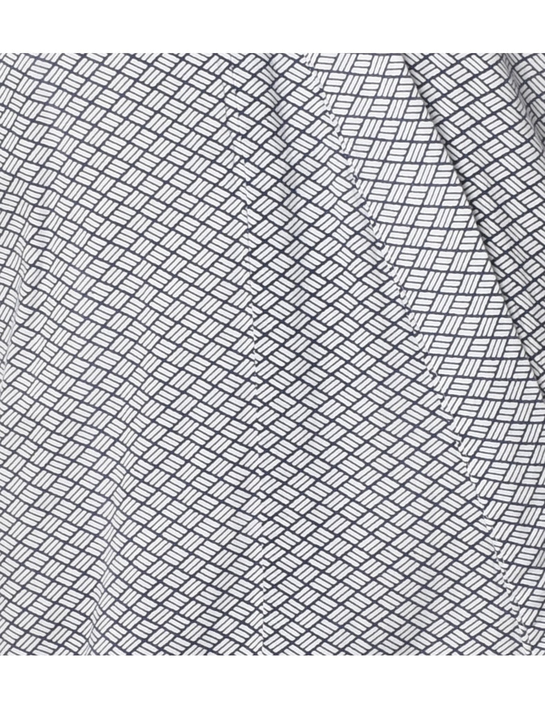 Beyond Retro Label Vintage Geometric Pattern Kimono